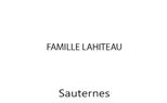 FAMILLE LAHITEAU